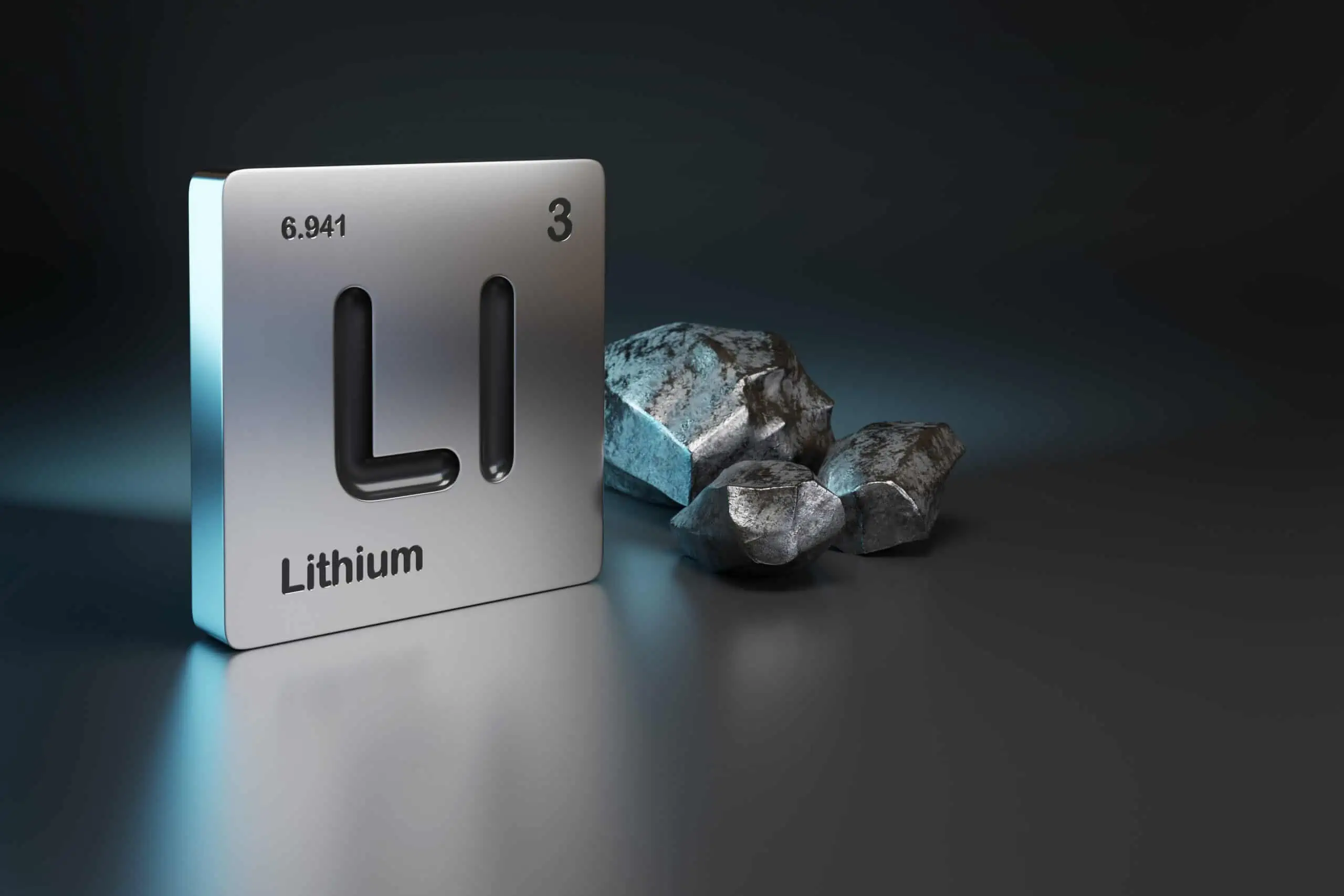 Lithium mining simulation